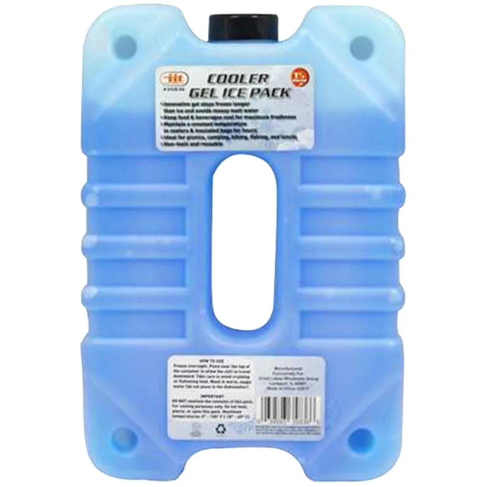 1 Reusable Cooler Ice Pack Gel Freezer Block Freezable Chill Lunch Box Picnic