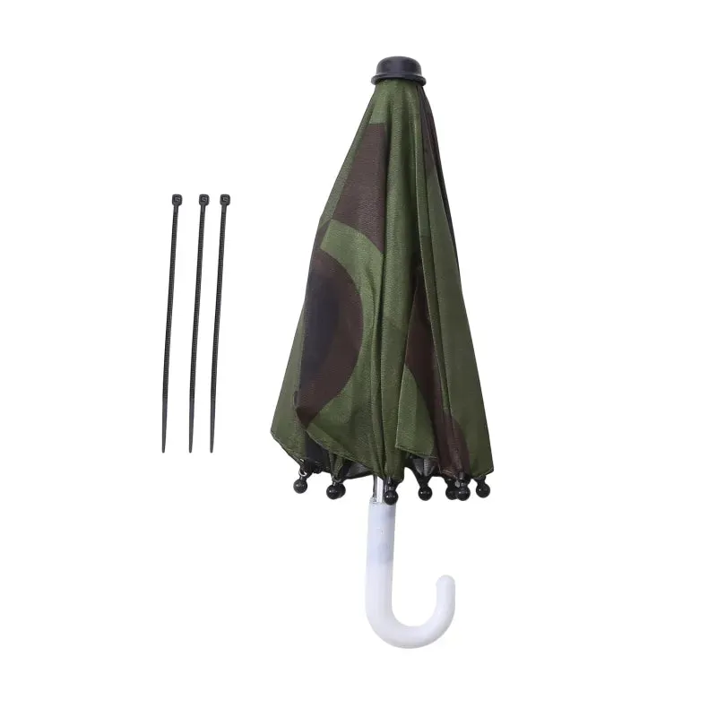 1pc Mobile Phone Holder Locomotive Umbrella Waterproof Portable Mini Parasol Alloy Sun Shade Bicycle Umbrella for Riding