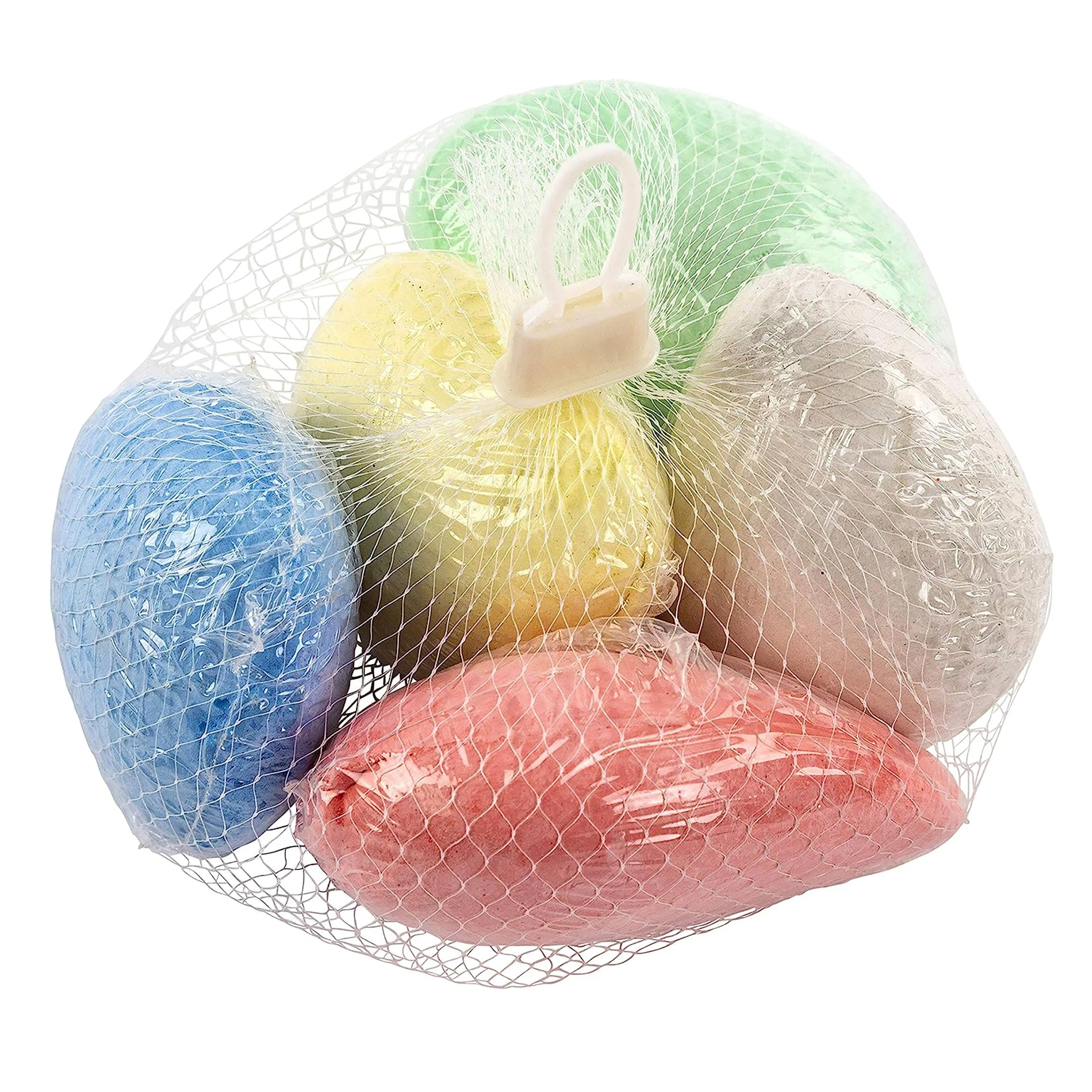 20 Chalk Rock Shaped Pebbles Washable Sidewalk Art Outdoor Non Toxic Playground