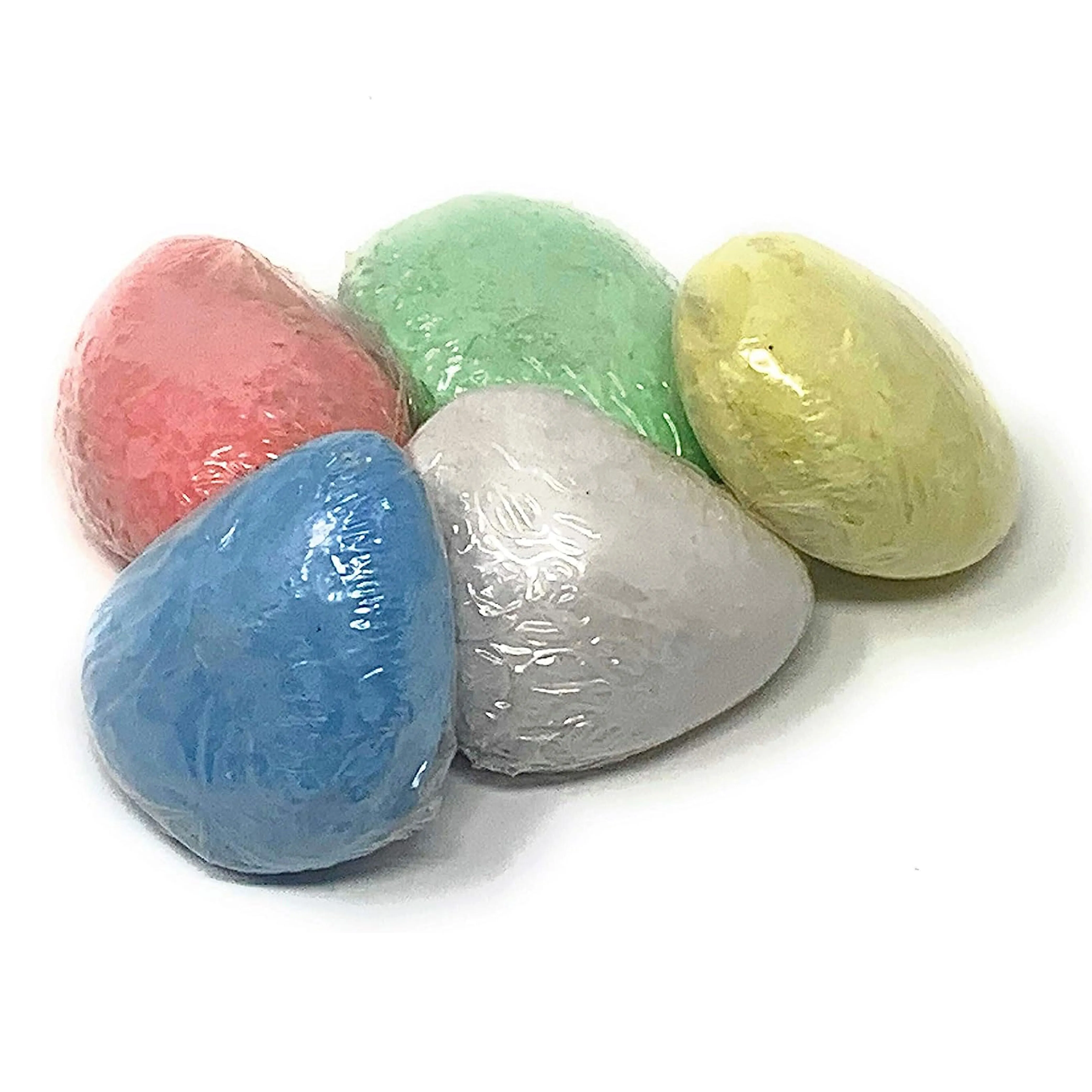 20 Chalk Rock Shaped Pebbles Washable Sidewalk Art Outdoor Non Toxic Playground
