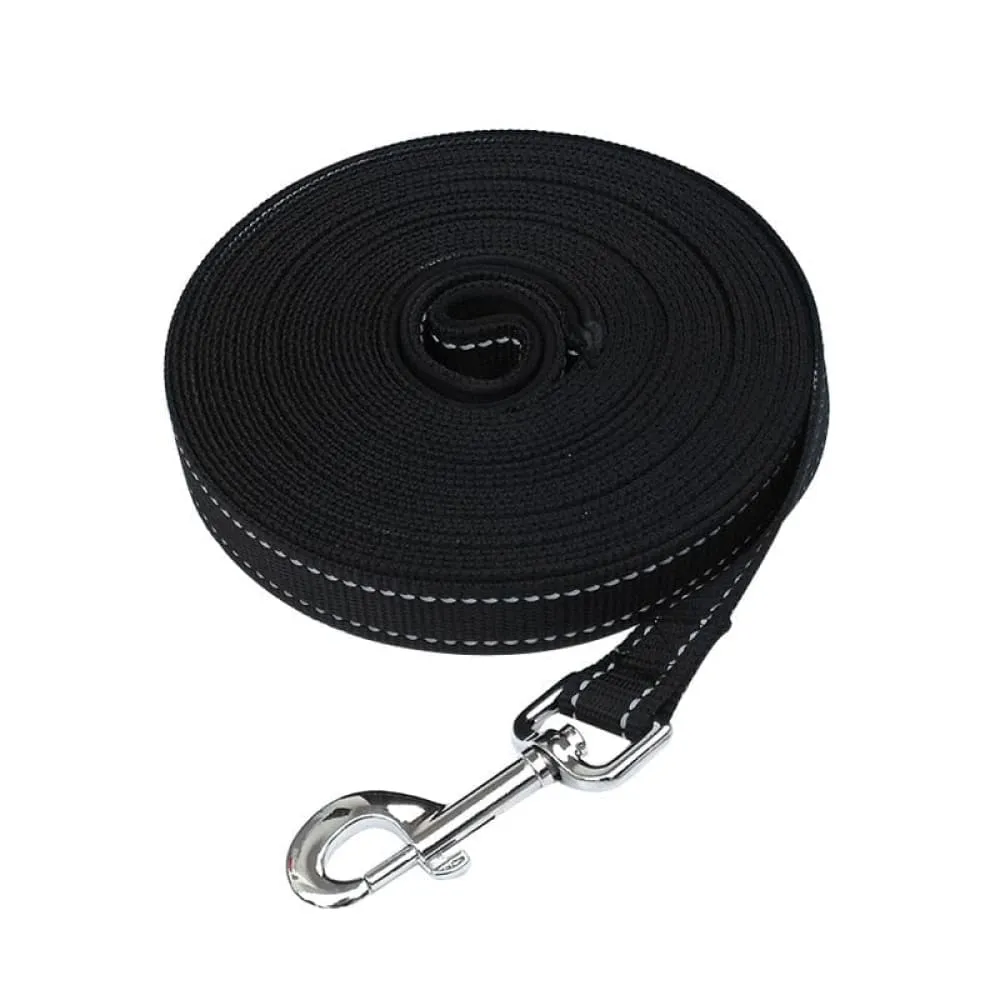3m 5m 10m 15m 20m Comfortable Diving Cloth Foam Handle Reflective Dog Leash