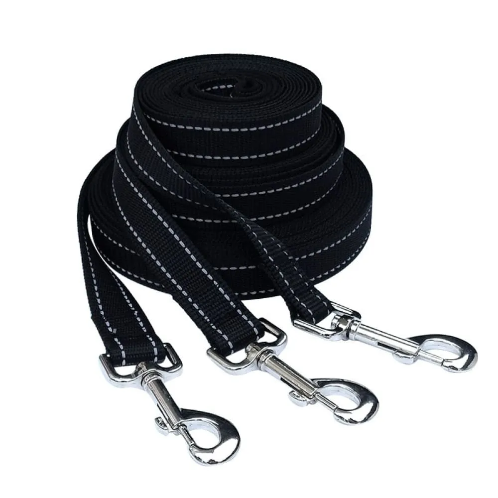 3m 5m 10m 15m 20m Comfortable Diving Cloth Foam Handle Reflective Dog Leash