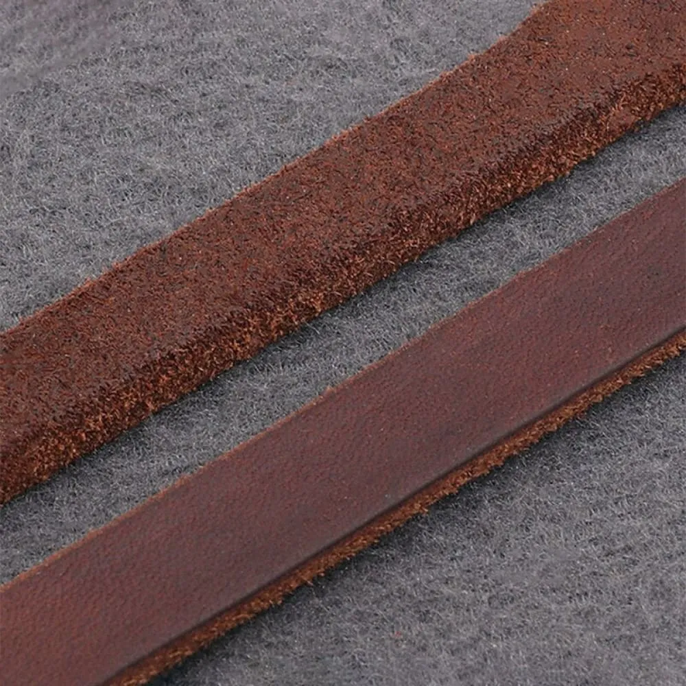 3m Braided Real Leather Dog Leash