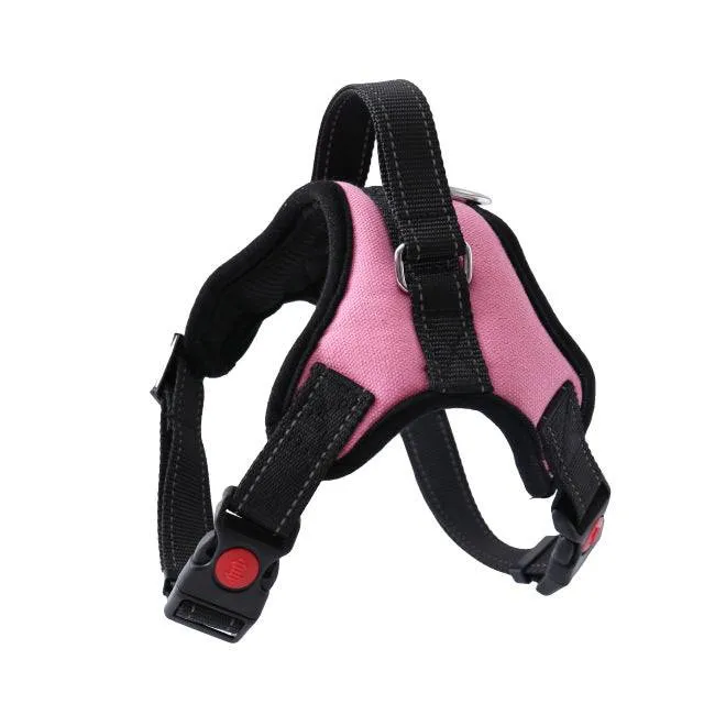 Dog and Cat Adjustable Harness with Leash Reflective and Breathable for Small and Large Dog Harness Vest Pet Supplies