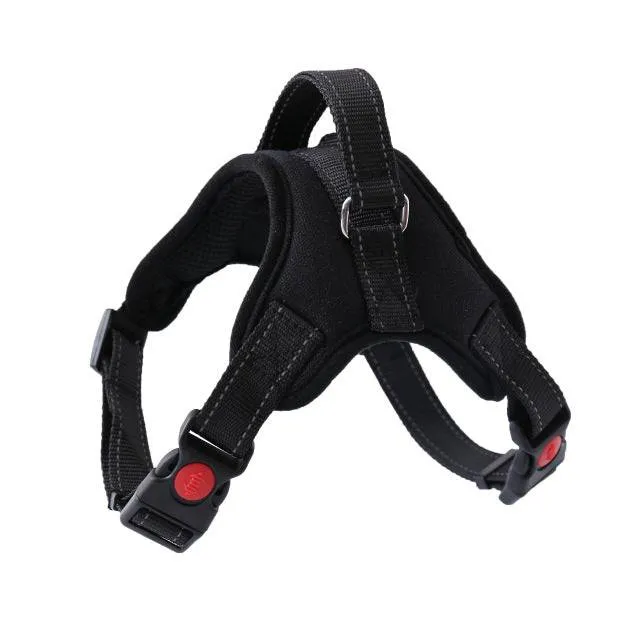 Dog and Cat Adjustable Harness with Leash Reflective and Breathable for Small and Large Dog Harness Vest Pet Supplies