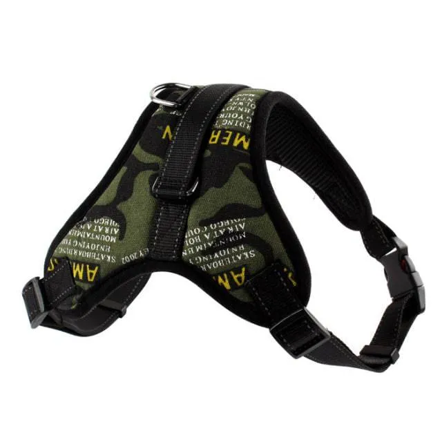 Dog and Cat Adjustable Harness with Leash Reflective and Breathable for Small and Large Dog Harness Vest Pet Supplies
