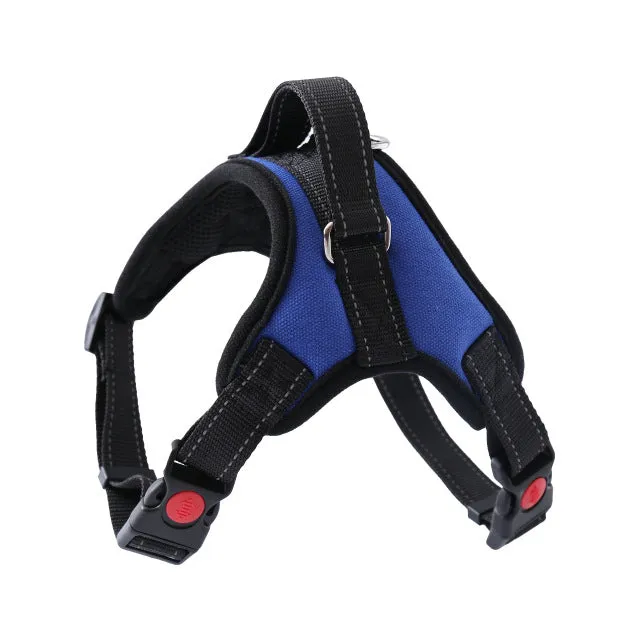Dog and Cat Adjustable Harness with Leash Reflective and Breathable for Small and Large Dog Harness Vest Pet Supplies
