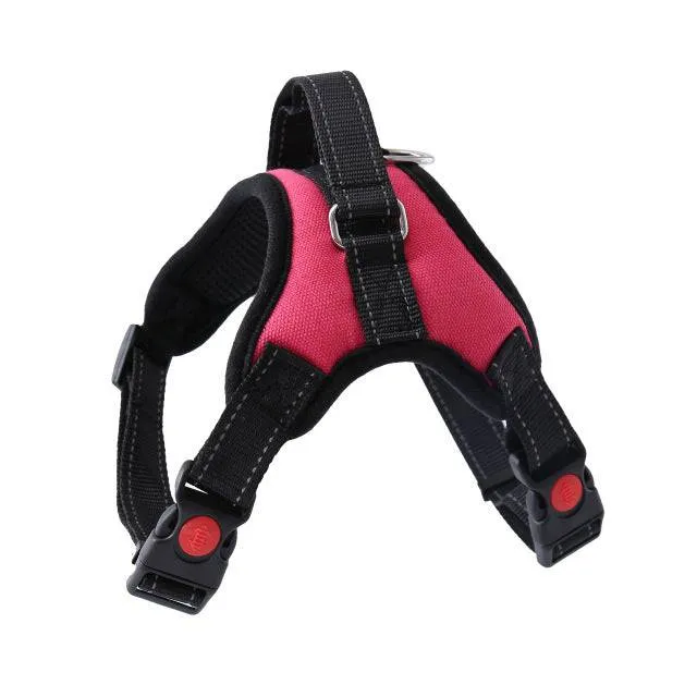 Dog and Cat Adjustable Harness with Leash Reflective and Breathable for Small and Large Dog Harness Vest Pet Supplies