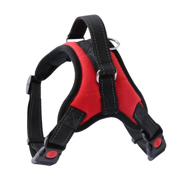 Dog and Cat Adjustable Harness with Leash Reflective and Breathable for Small and Large Dog Harness Vest Pet Supplies