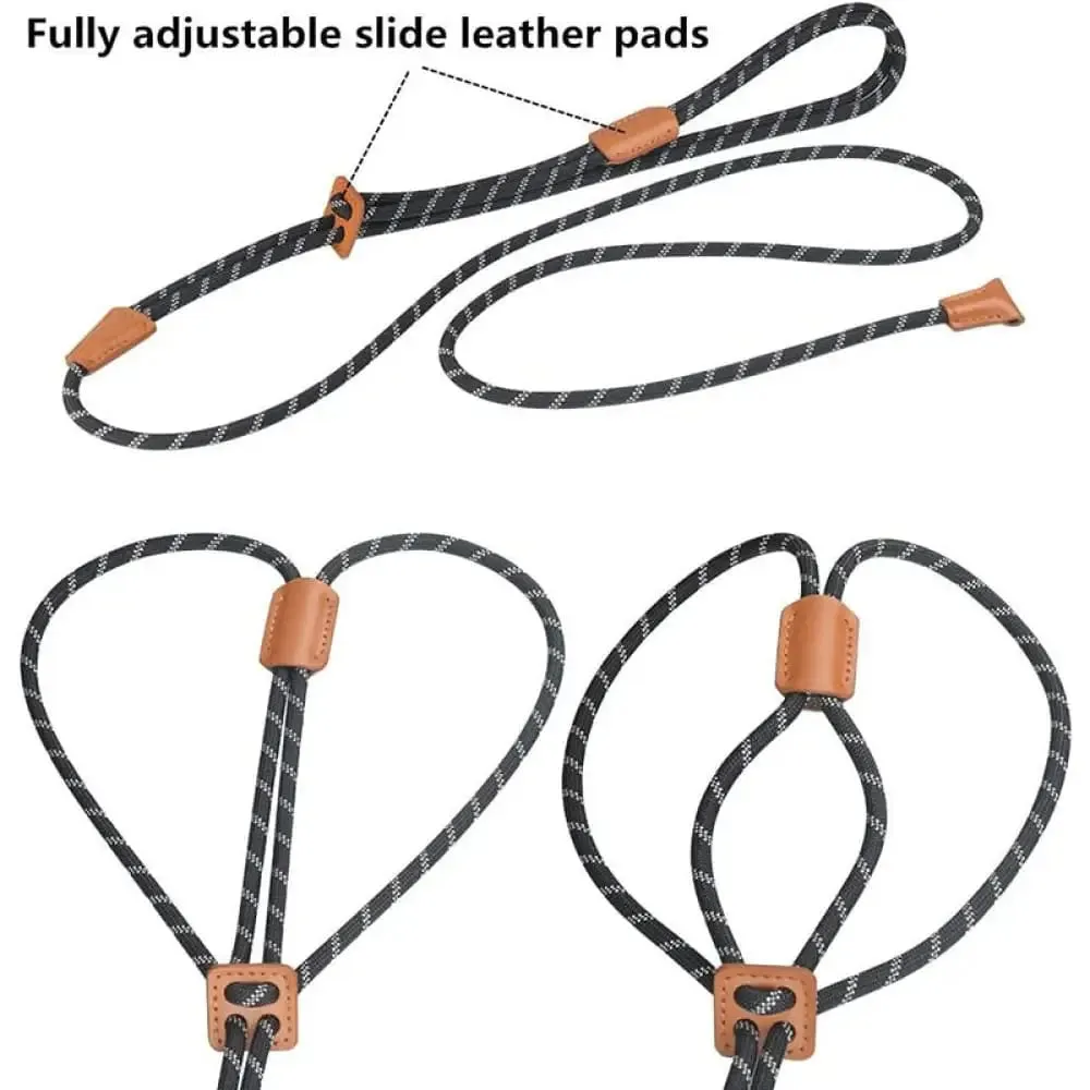 Durable Adjustable Reflective Lightweight Slip Pet Harness and Leash Set for Small, Medium, and Large Dogs