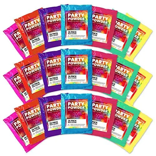 Hawwwy Color Powder for Gender Reveal (3)Pounds Pink, Blue, Yellow Packets of Colorful