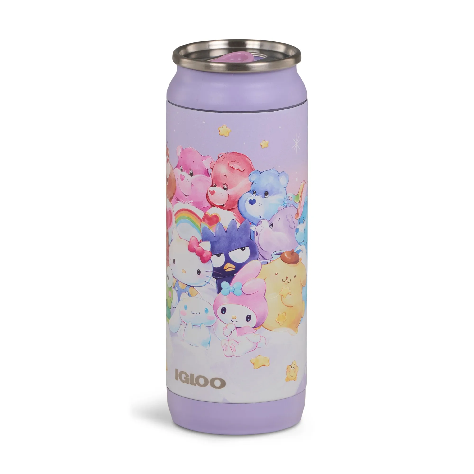 Hello Kitty and Friends x Care Bears Igloo 16 Oz Can Cooler