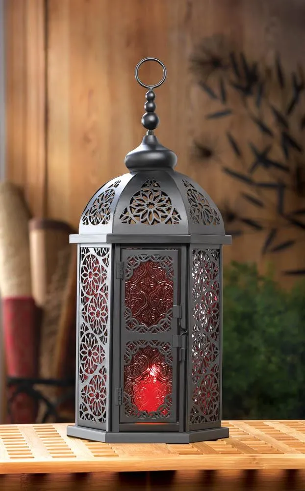 Paprika Moroccan Lantern