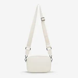 Plunder Bag With Webbed Strap - Chalk