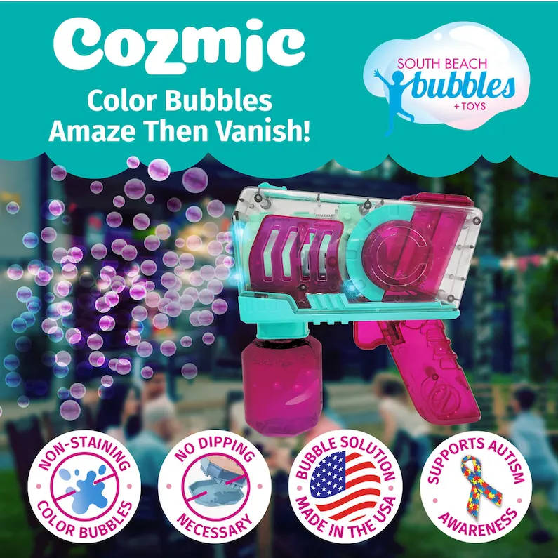 Poppin Colorz Cozmic Bubble Blaster