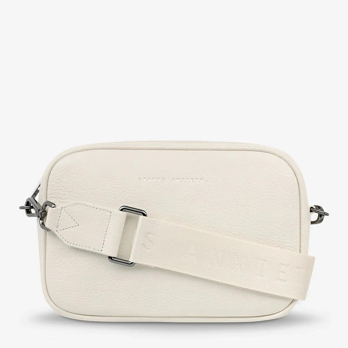 STATUS ANXIETY - Plunder - Web Strap - Chalk