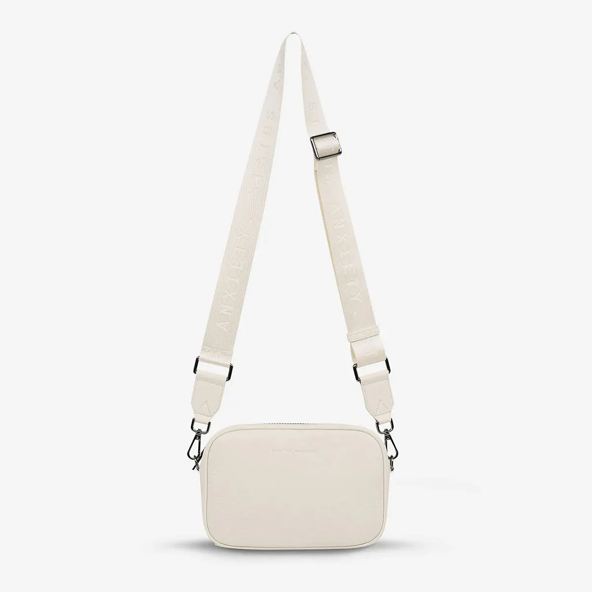STATUS ANXIETY - Plunder - Web Strap - Chalk