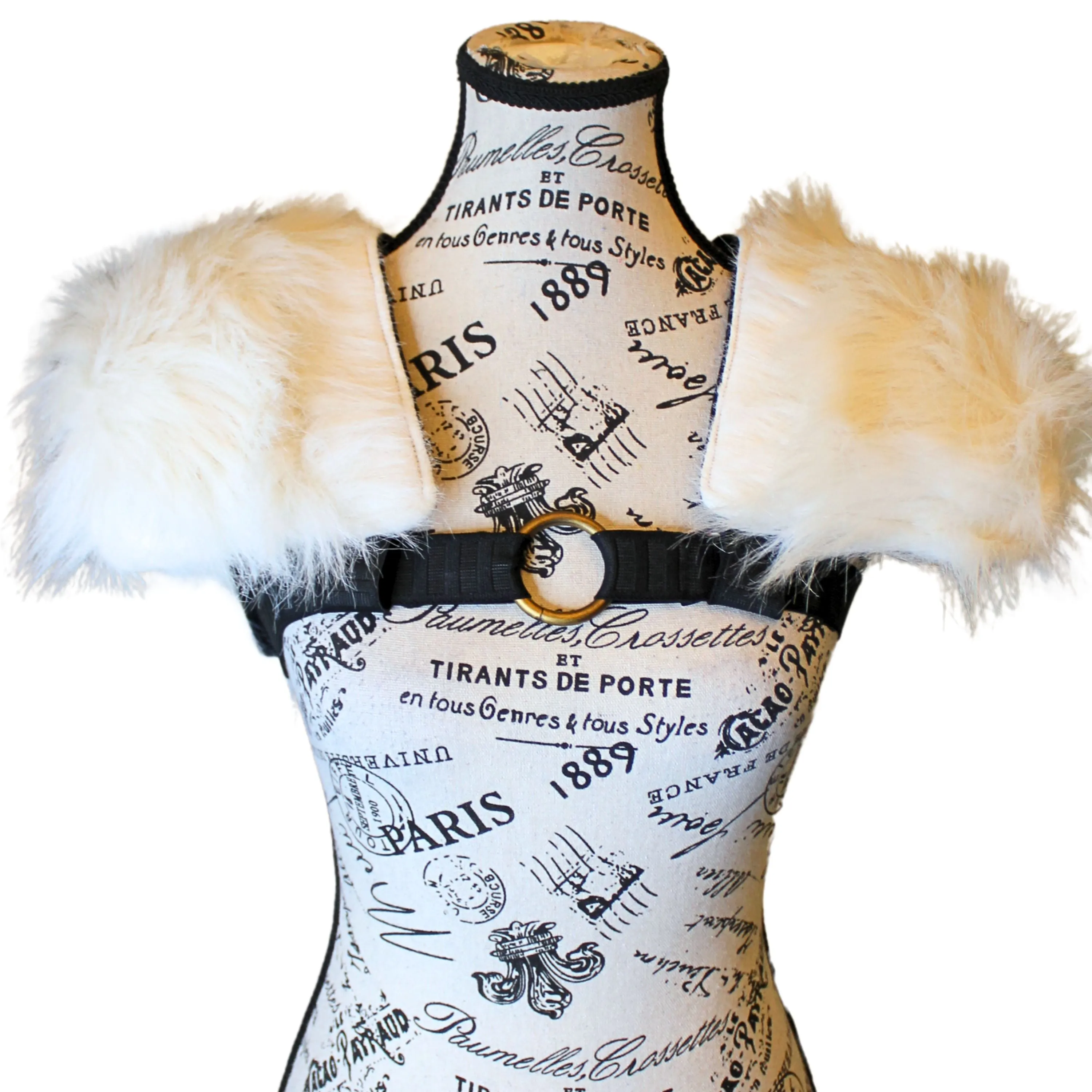 The VM Faux Fur Shoulder Holster Epaulets