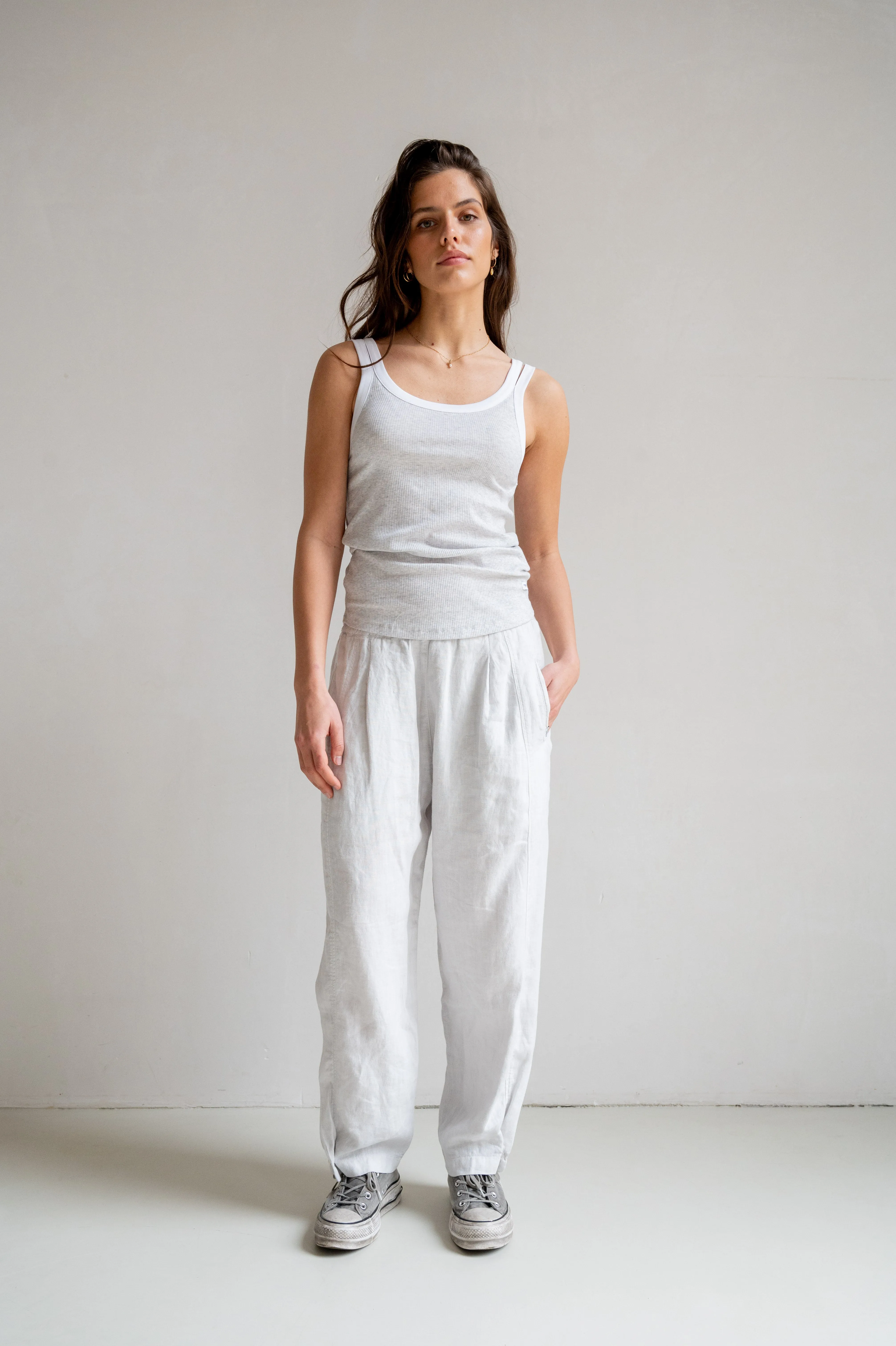 TROUSERS (S25Z746LTD) CHALK
